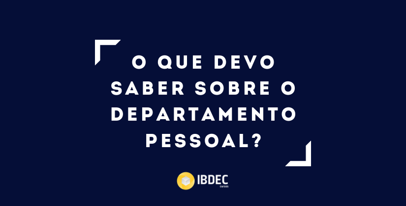 departamento pessoal