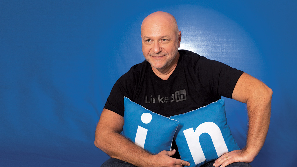 "Nossa missão é conectar os profissionais do mundo para torná-los mais competitivos e bem-sucedidos” Milton Beck, Diretor-geral do LinkedIn para o Brasil e A América Latina. (Crédito: Claudio Gatti)